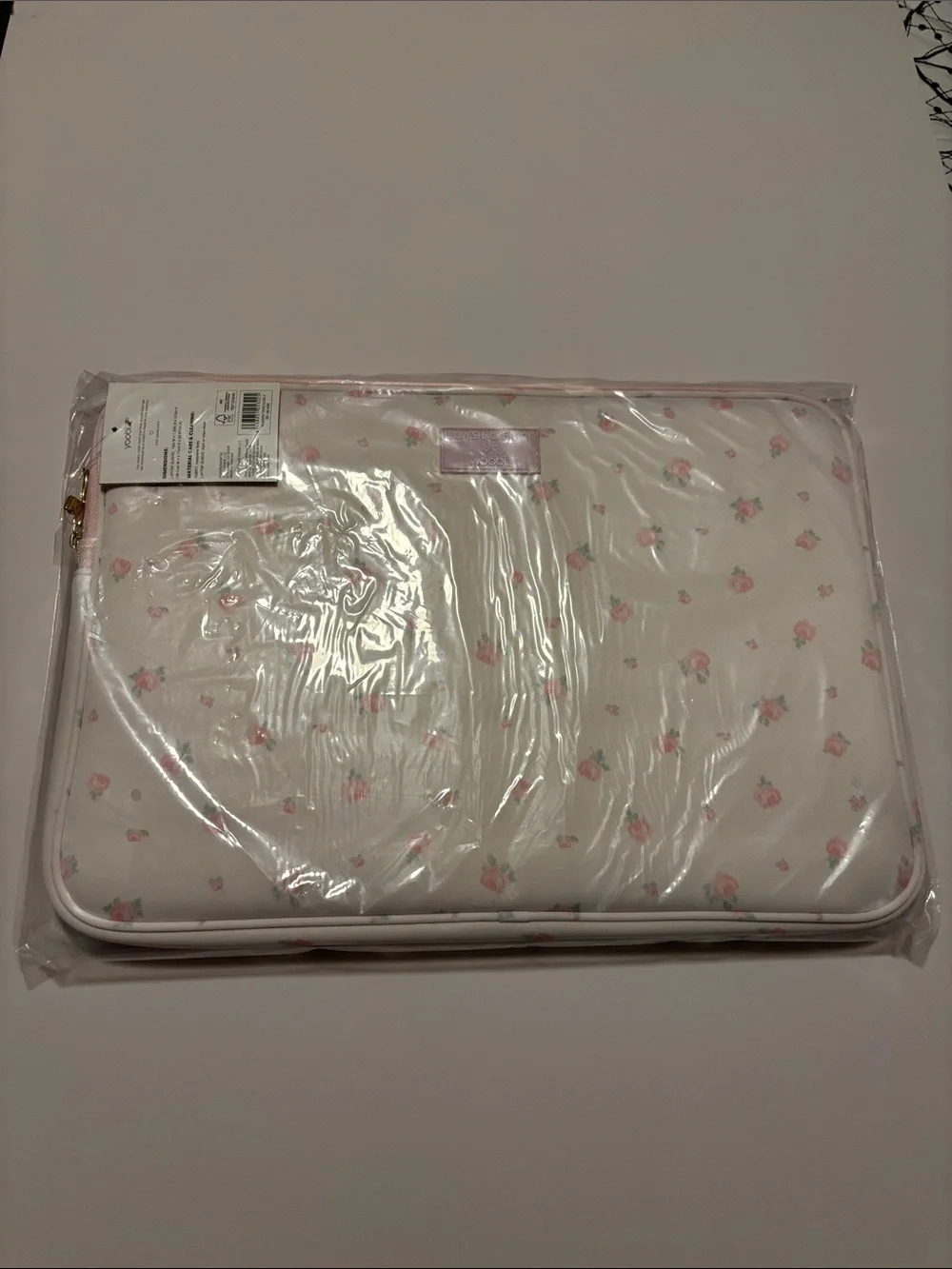 Loveshackfancy x Target Yoobi laptop sleeve